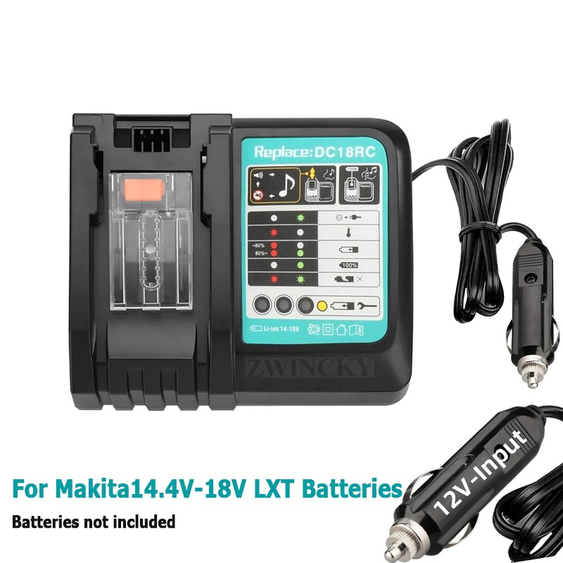 Cargador de coche DC18RC de ba - Makita Drill Hp1640 reseña y precio
