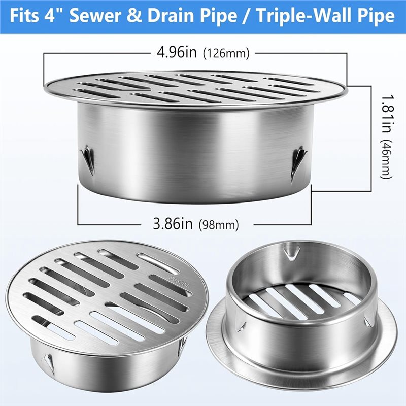 ABZV-Resistente para Cubierta  - Drain Pipe Clip reseña y precio