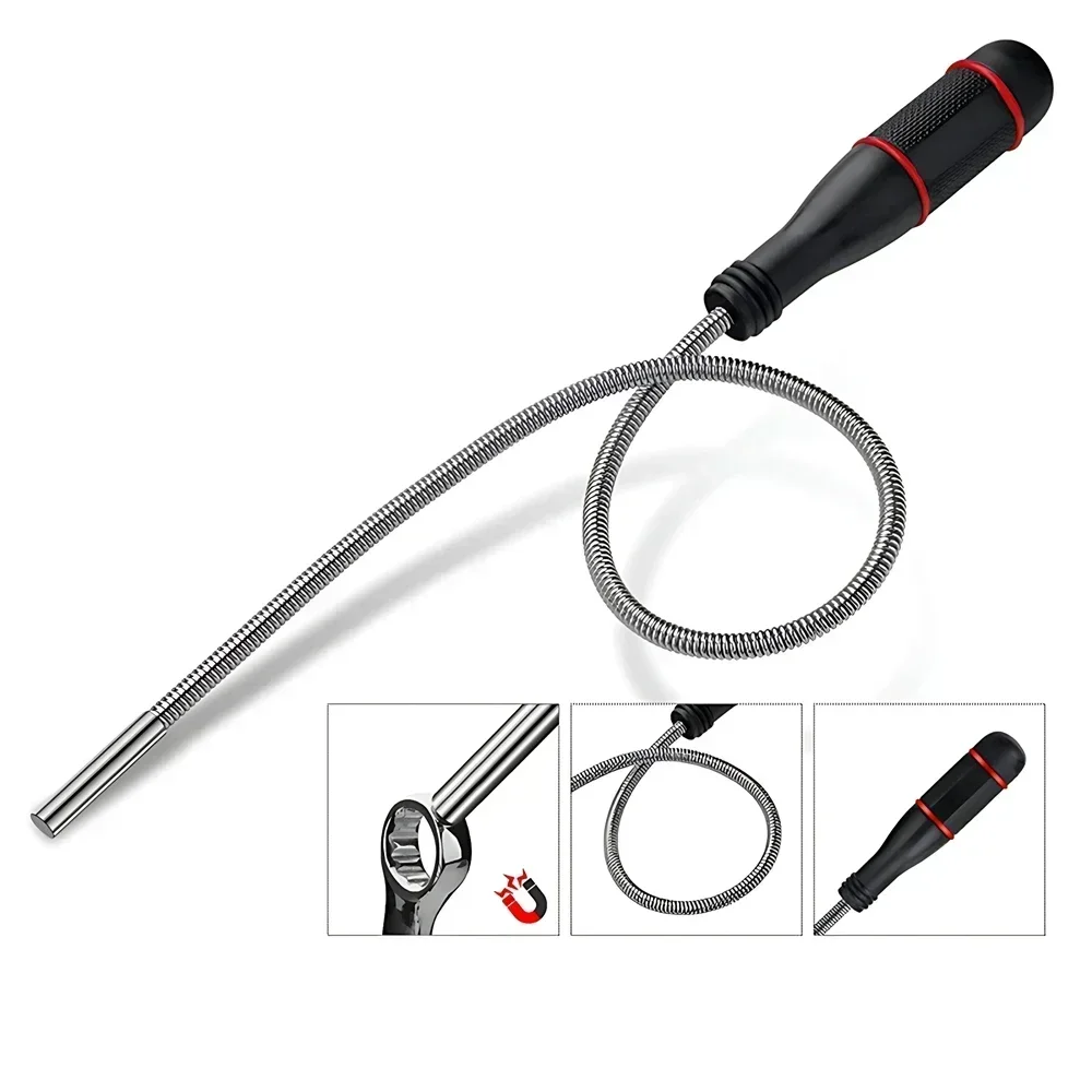 Herramienta de recogida magnét - Drain Snake Flexible reseña y precio