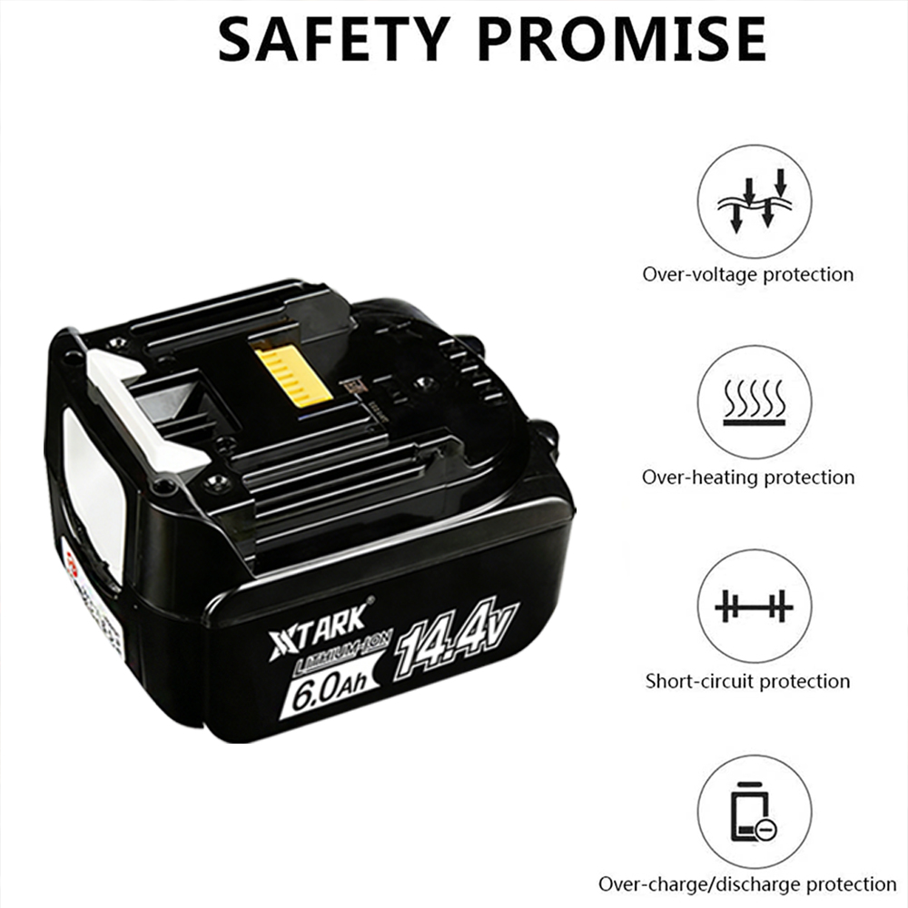 Batería recargable de iones de - Makita Drill Hp1640 reseña y precio