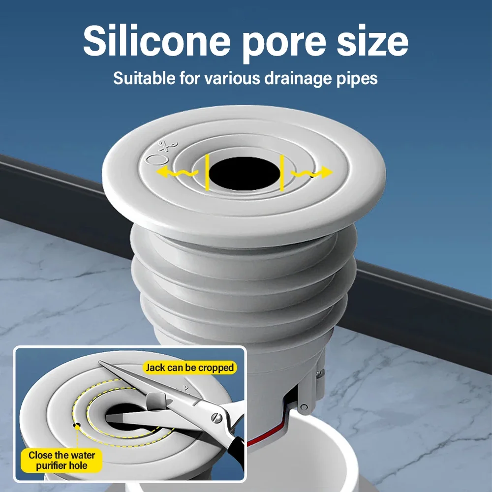 Desagües de silicona de 70-75m - Drain Pipe Clip reseña y precio